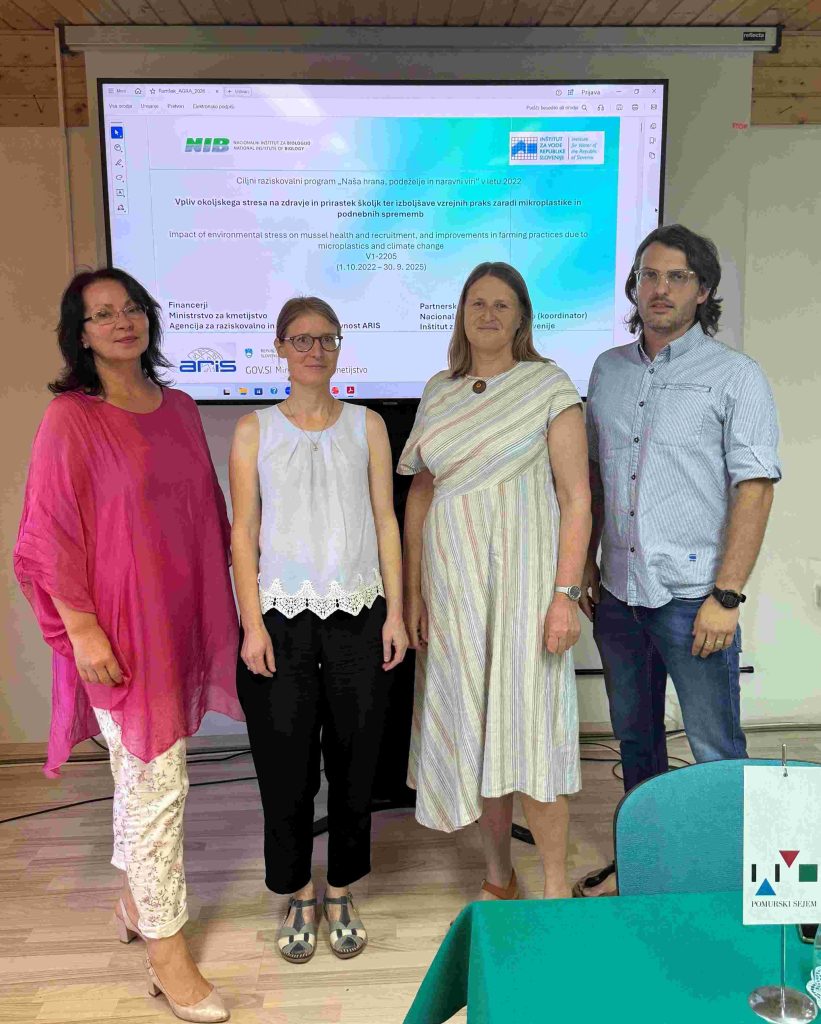 Od leve proti desni:
Dr. Bety Breznik (Ministrstvo za kmetijstvo), dr. Manca Kovač Viršek, dr. Andreja Ramšak (NIB), dr. Tine Bizjak (IzVRS)